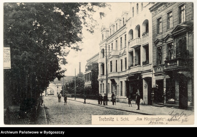 image.from.unit.number "Trebnitz i[in] Schl[Schlesien]. "Am Klosterplatz""