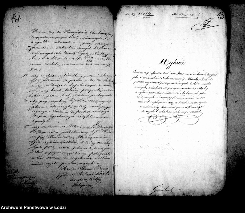 Obraz 14 z jednostki "Akta tyczące się grundkart"