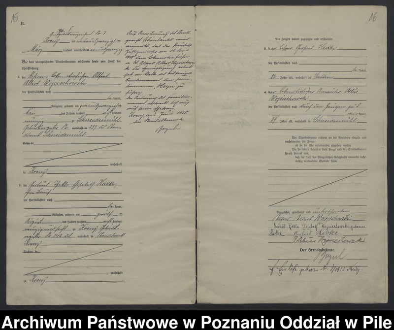 Obraz 11 z jednostki "Księga małżeństw"