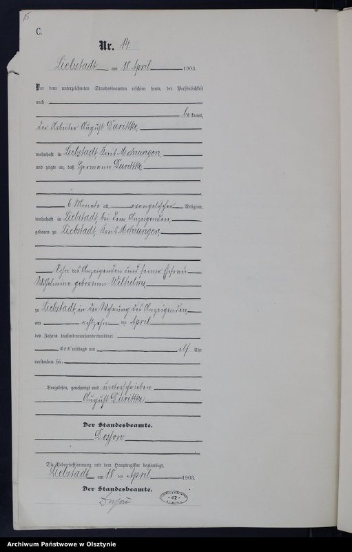 image.from.unit.number "Sterbe-Neben-Register Nr 1 - 49"