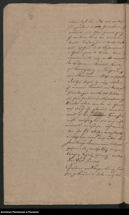 Obraz 9 z jednostki "A. betr. den Gymnasiasten Wladislaus von Biernacki"