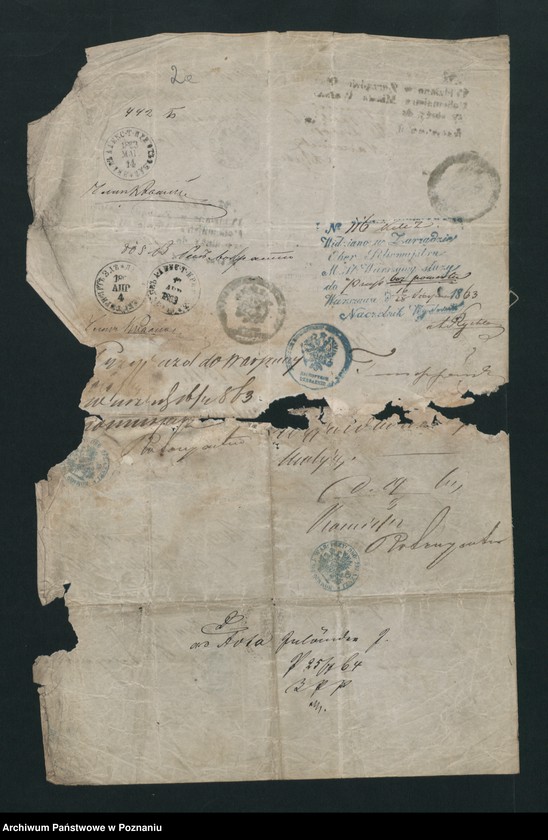 Obraz 8 z jednostki "A. betr. Ludwig von Jażdżewski in Warschau, Religionslehrer, später Professor dr theol."