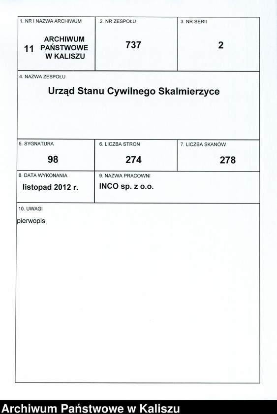 Obraz 1 z jednostki "[Księga urodzeń]"