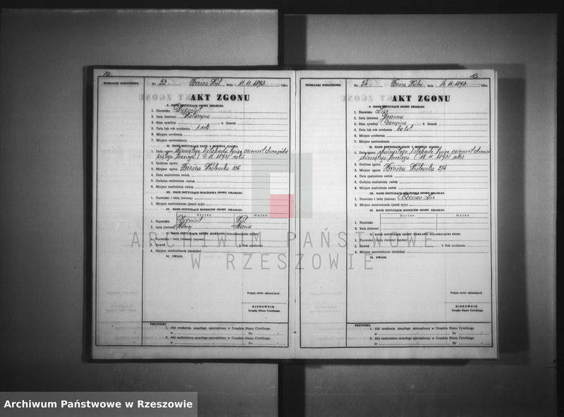 image.from.unit.number "Księga zgonów - Brzóza Królewska"