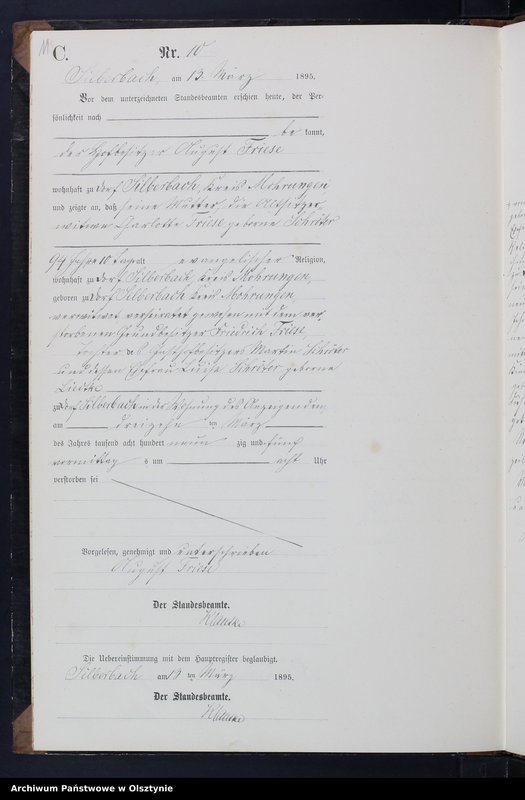 image.from.unit.number "Sterbe-Neben-Register Nr 1 - 45"