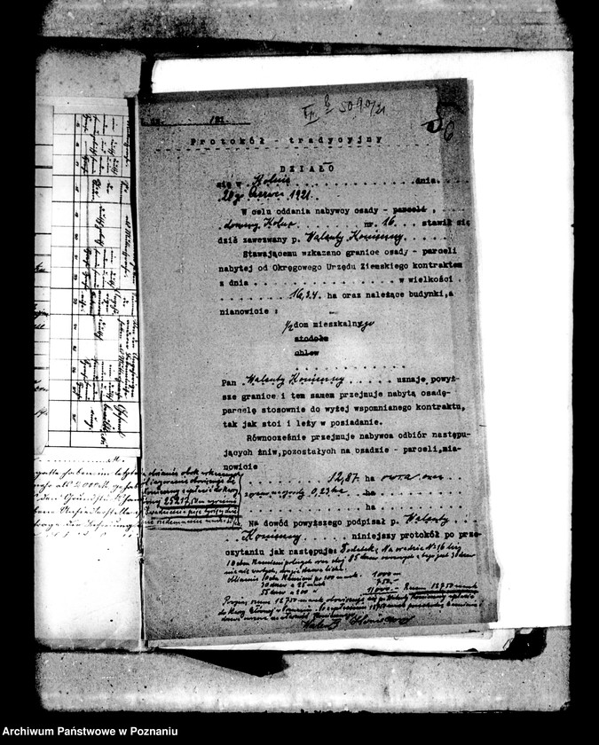 Obraz 11 z jednostki "Osada nr 16 w Kolnie powiatu międzychodzkiego Walenty Konieczny /osada parcelacyjna"