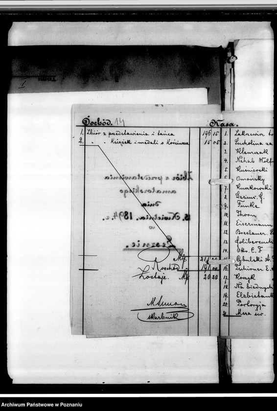 Obraz 18 z jednostki "Roczne sprawozdania bibliotekarza"