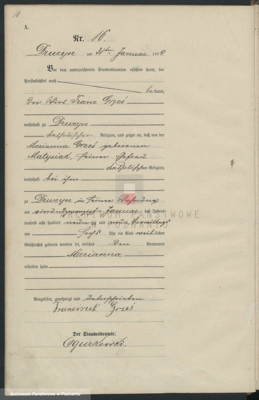 image.from.unit.number "Księga aktów urodzenia"