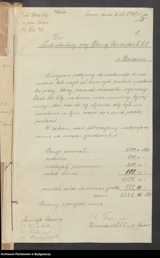 image.from.unit.number "[Akta finansowe Komendy Powiatowej Zachodniej Straży Obywatelskiej w Tczewie, wysłane do Komendy Głównej Zachodniej Straży Obywatelskiej w Poznaniu]"