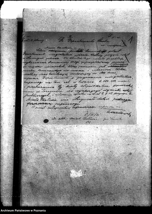 Obraz 5 z jednostki "Magistrat miasta Chełmży [subwencje na roboty doraźne]"