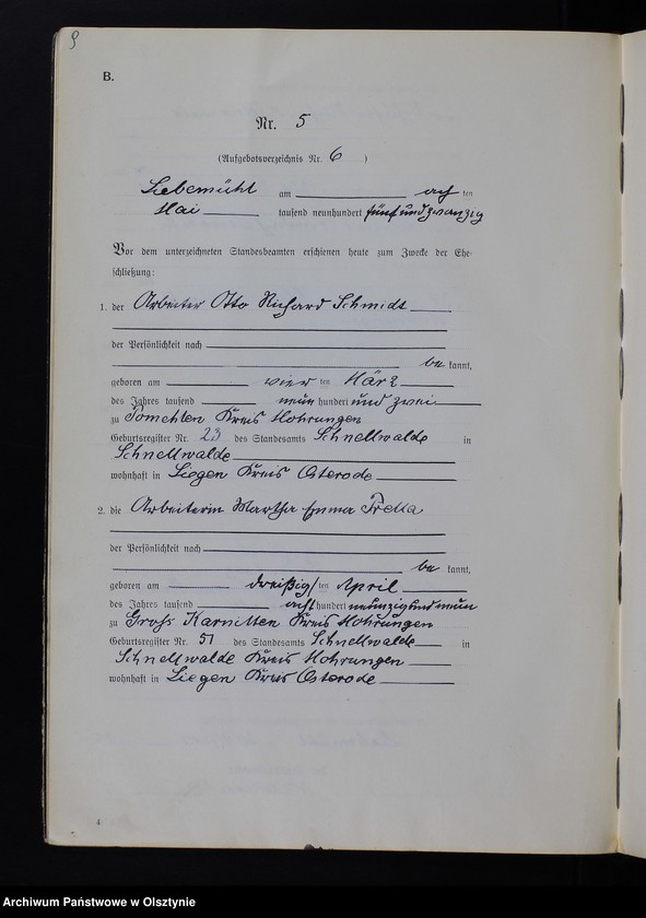 image.from.unit.number "Heirats-Neben-Register Nr 1-25"