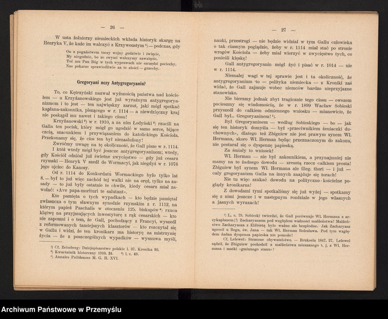 image.from.unit.number "Sprawozdanie trzydzieste pierwsze Dyrekcji c.k. Gimnazjum III. w Krakowie za rok szkolny 1913/14"