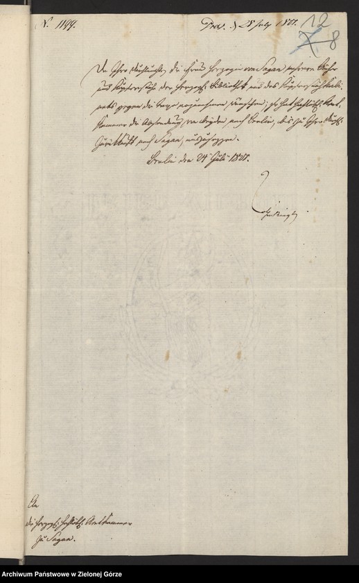 image.from.unit.number "Das Verzeichnis und den verkauf der auf dem Herzoglichen Schlosse befindlichen Herzoglichen Bibliothek und Kupferstich-Sammlung"