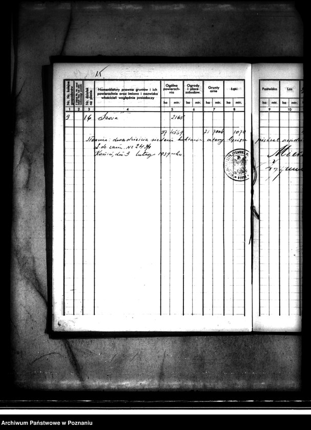 Obraz 20 z jednostki "Rejestr pomiarowy majątku Kaliska powiatu konińskiego"