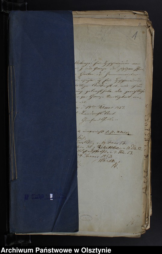 image.from.unit.number "Eintausch des zur hiesigen Pfarrer gehörenden Scheunengartens gegen Grundplätze gehörende dem Rokittke"