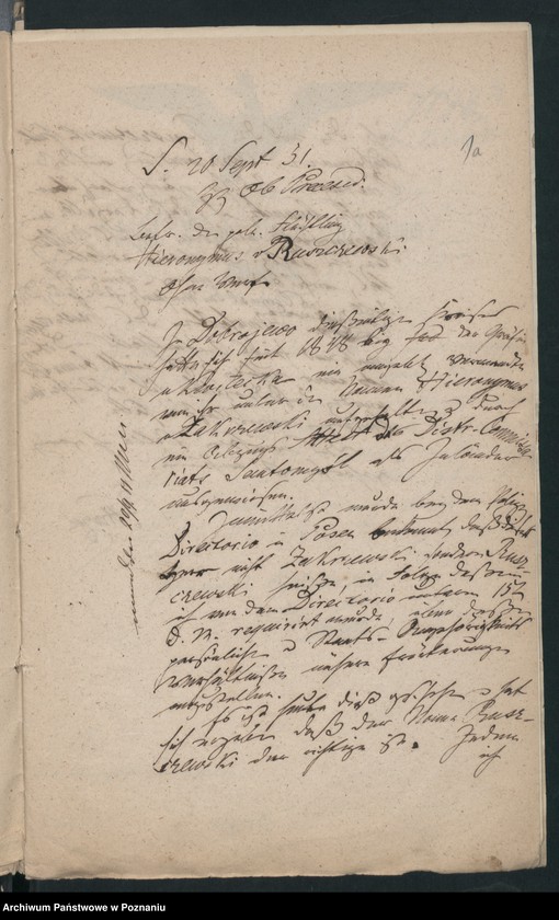 Obraz 5 z jednostki "A. betr. Hieronimus von Ruszczewski alias Zakrzewski"