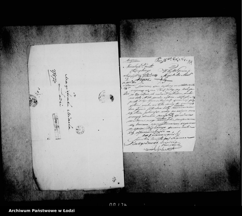 Obraz 14 z jednostki "Akta tyczące się spisu wojskowego"