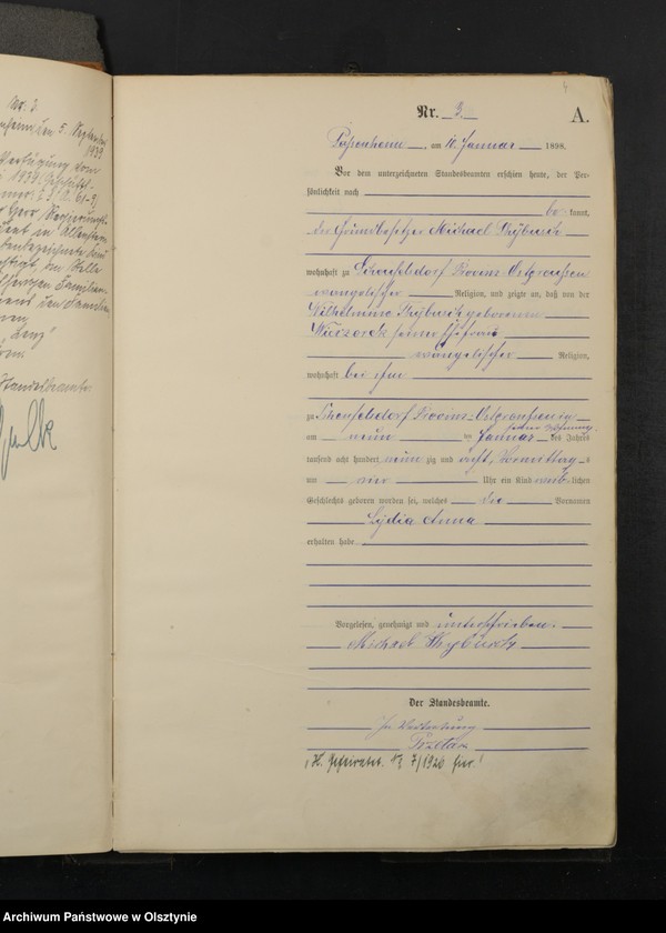 image.from.unit.number "Geburts-Haupt-Register Nr 1 - 256"