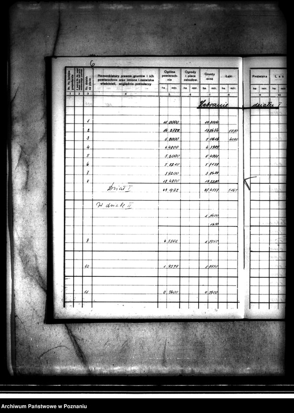 Obraz 11 z jednostki "Rejestr pomiarowy majątku Kaliska powiatu konińskiego"