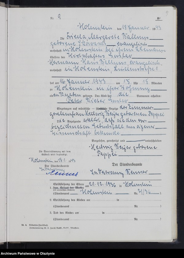 image.from.unit.number "Familienbuch-Zweitbuch Nr 1 - 67"