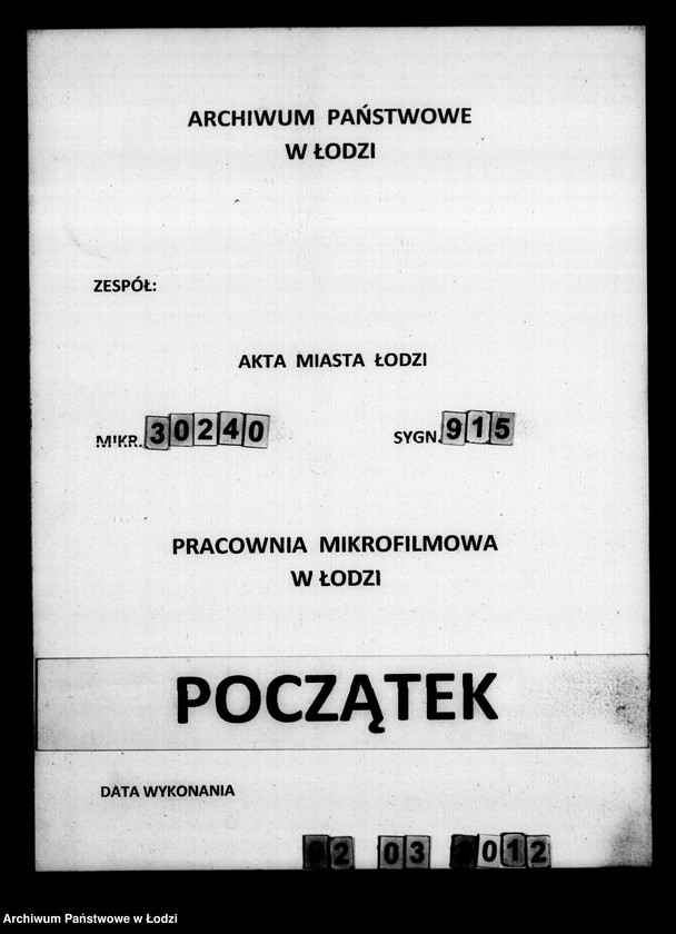 Obraz 1 z jednostki "O preselenju"