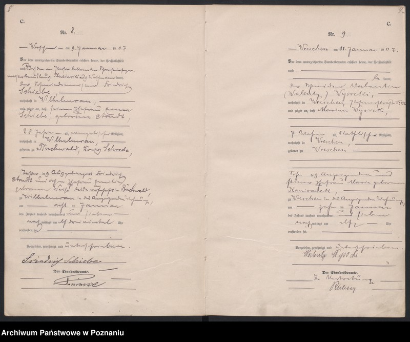 Obraz 7 z jednostki "Sterbe-Haupt-Register"