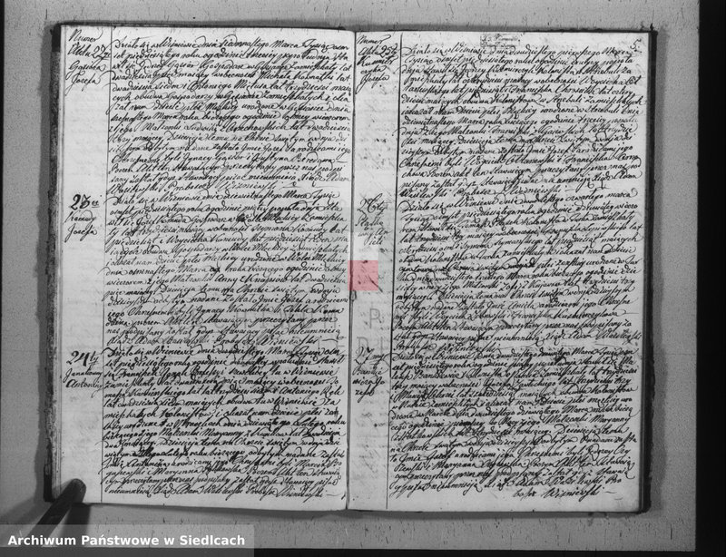 Obraz 8 z jednostki "[Akta urodzeń, małżeństw, zgonów]"