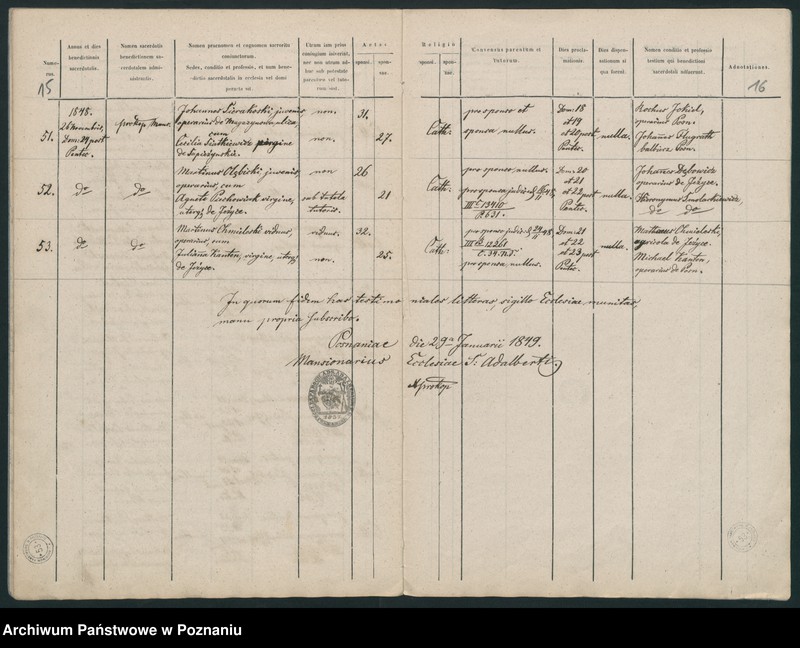 Obraz 10 z jednostki "Księga małżeństw"