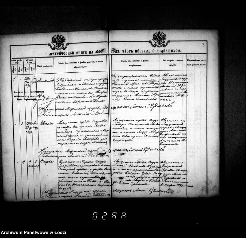 Obraz 7 z jednostki "Księga metrykalna aktów urodzeń, małżeństw i zgonów"