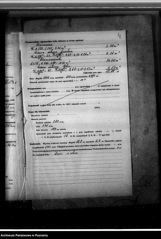 Obraz 9 z jednostki "Cegielnia Pianowska pod Czarnkowem kocioł parowy nr fabryczny 3828 nr woj. 1340"