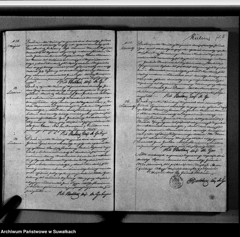 image.from.unit.number "Duplikat Aktow urodzonych, zaślubionych i Zeszłych Wyznania Mojżeszowego Okręgu Wiejsieie na Rok 1842 sporządzony"