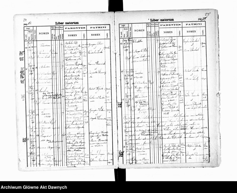 image.from.unit.number "Parafia: Kałusz. Dekanat: Dolina. Księga metrykalna urodzeń dla całej parafii."