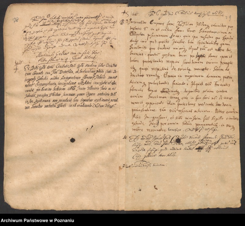 Obraz 17 z jednostki "Acta consularia civitatis Posnaniae."