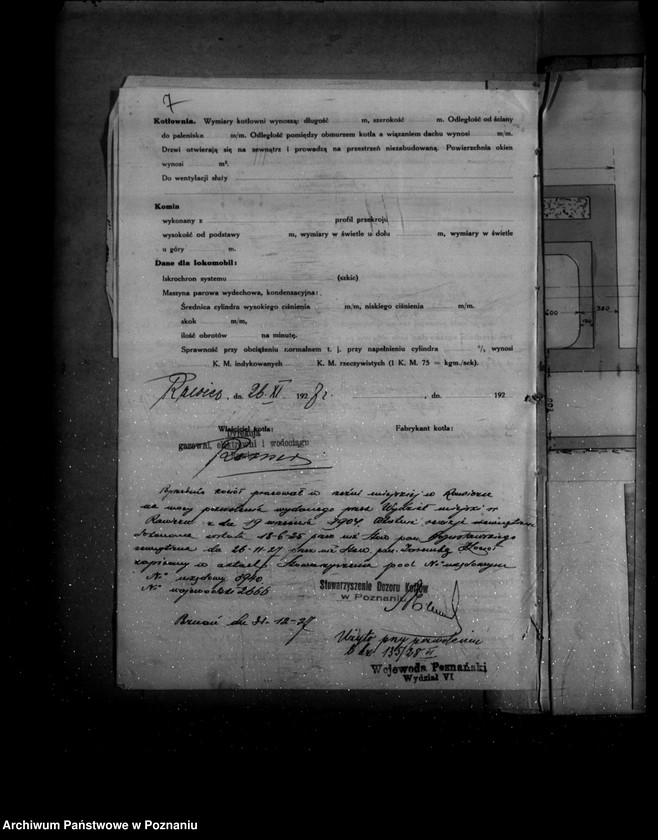 image.from.unit.number "Gazownia i Elektrownia w Rawiczu nr woj. kotła 2666"