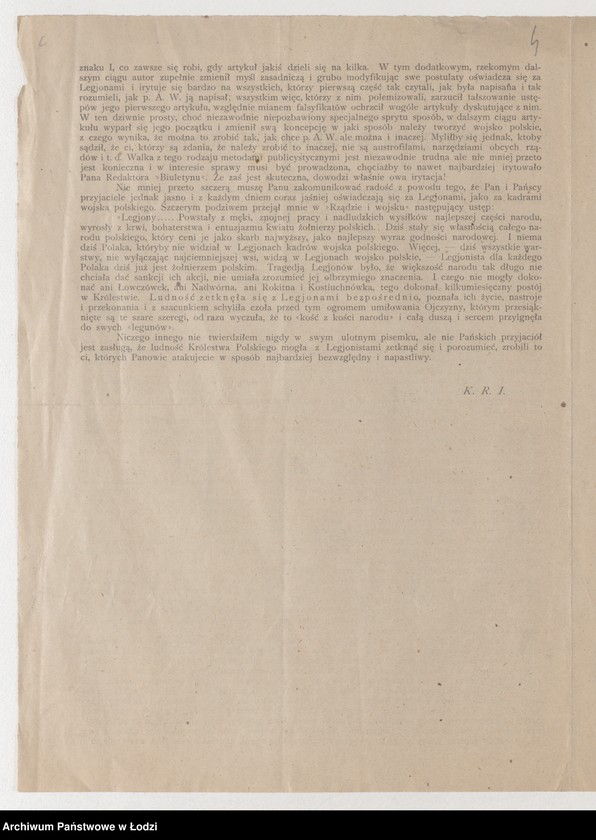 Obraz 4 z jednostki "[Ulotka w sprawie biuletynów politycznych]"