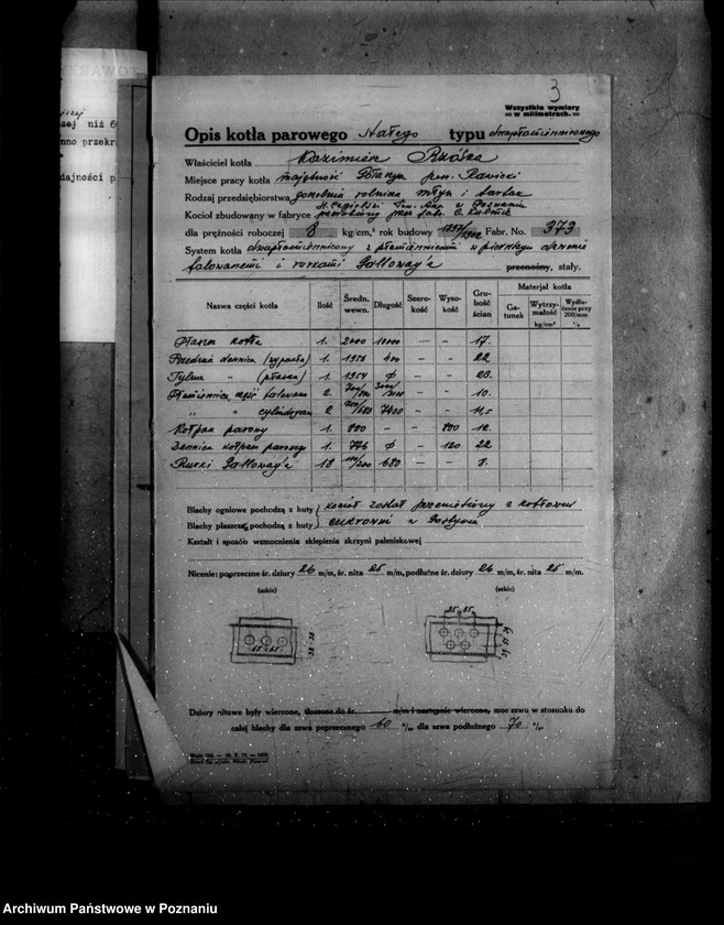 Obraz 7 z jednostki "Gorzelnia rolnicza, młyn i tartak K. Rzóski w Gołaszynie powiat rawicki"