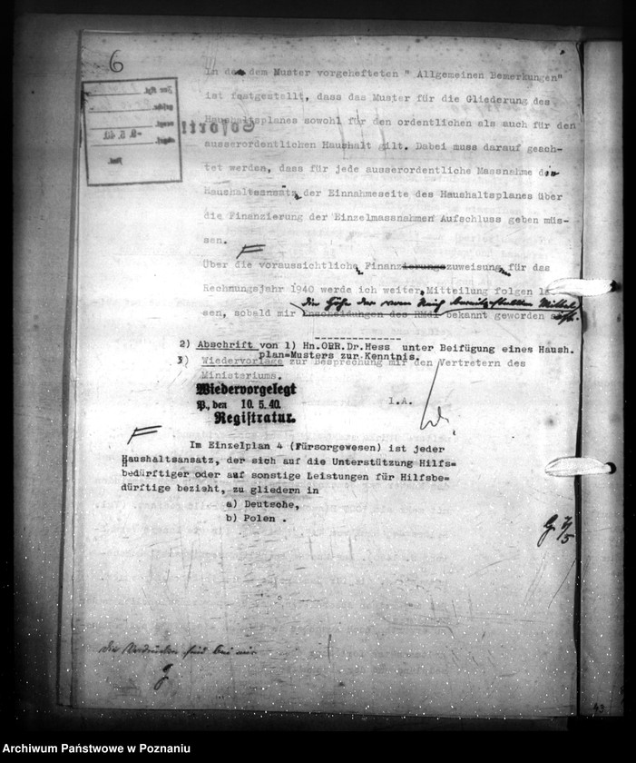 Obraz 10 z jednostki "Wzór opracowania budżetu gminnego i sprawy Gemeindeordnung"