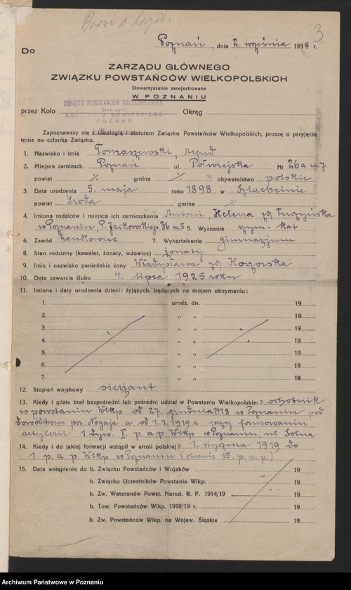 Obraz 6 z jednostki "Poznań - Stare Miasto akta koła."