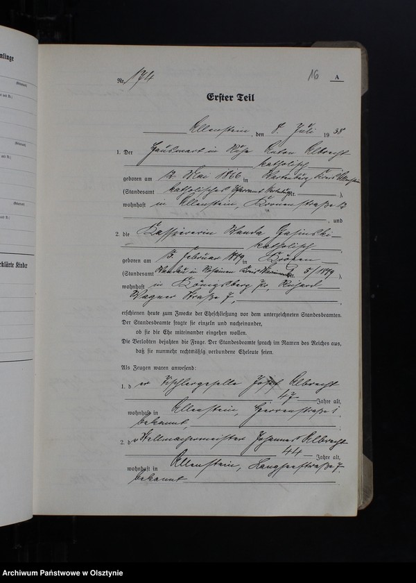 image.from.unit.number "Heirats-Haupt-Register Tom II, Nr 169-279"