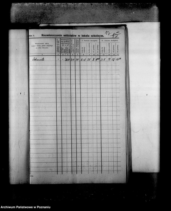 Obraz 20 z jednostki "Prywatna Szkoła Powszechna z niemieckim językiem nauczania- Ostrowite powiat Mogilno"