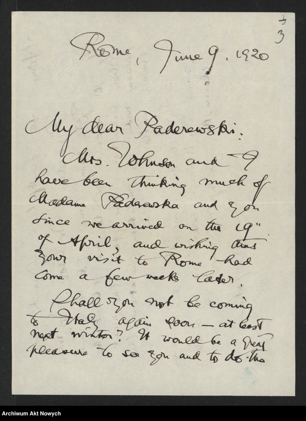 image.from.unit.number "Johnson Robert Underwood; Załączniki: a) "American Academy of Arts and Letters" (broszura); b) mowa R. U. Johnsona (maszynopis); c) wiersz "Woodrow Wilson"; d) wycinek prasowy; L.31 (odpowiedzi - rękopisy)"