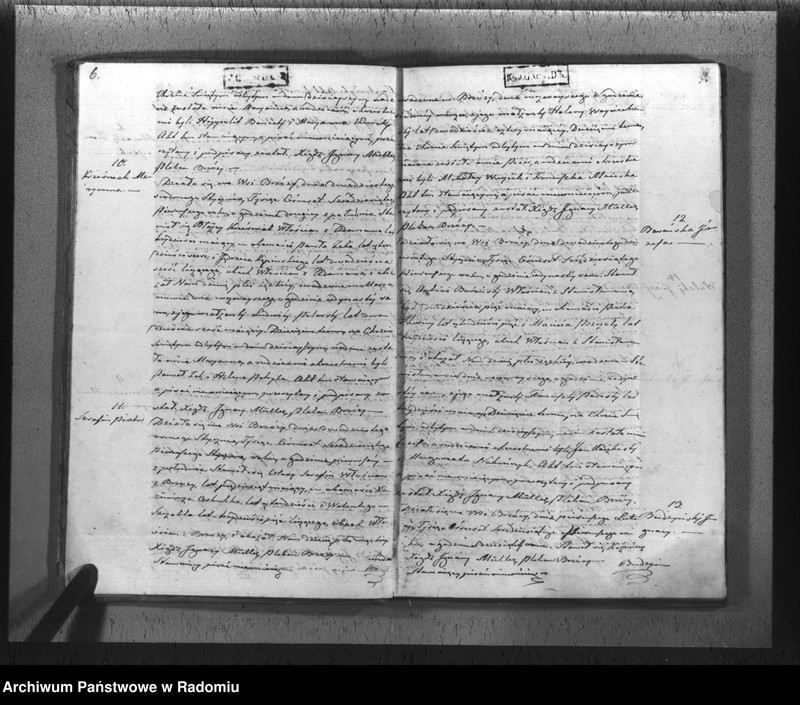 Obraz 6 z jednostki "[Akta stanu cywilnego wyznania rzymsko-katolickiego parafii Brzóza 1861]"