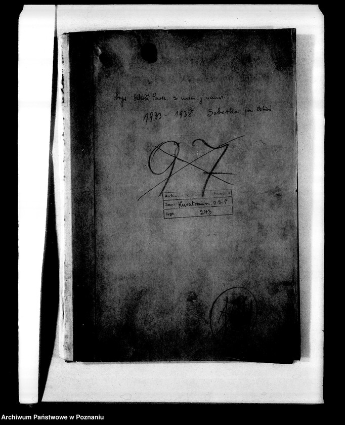 Obraz 4 z jednostki "Prywatna Szkoła Powszechna z niemieckim językiem nauczania Sobótka powiat Ostrów"