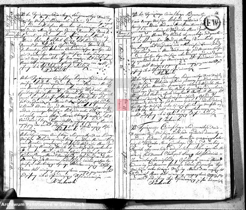 image.from.unit.number "Akta Gminy Przeroslskiey Zeszłych od Dnia 1- wszego Stycznia Roku 1817"