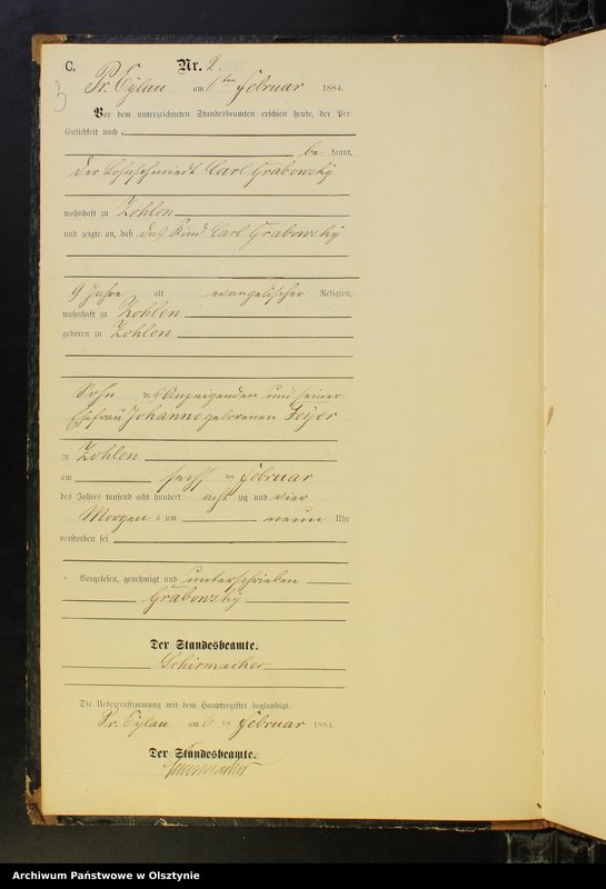 image.from.unit.number "Sterbe-Neben-Register Nr 1 - 27"