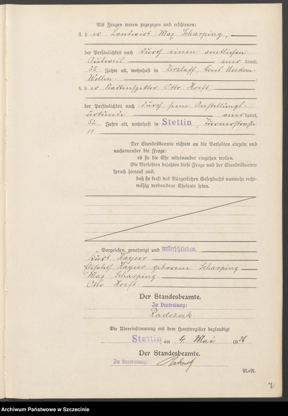 image.from.unit.number "Heiratsregister"