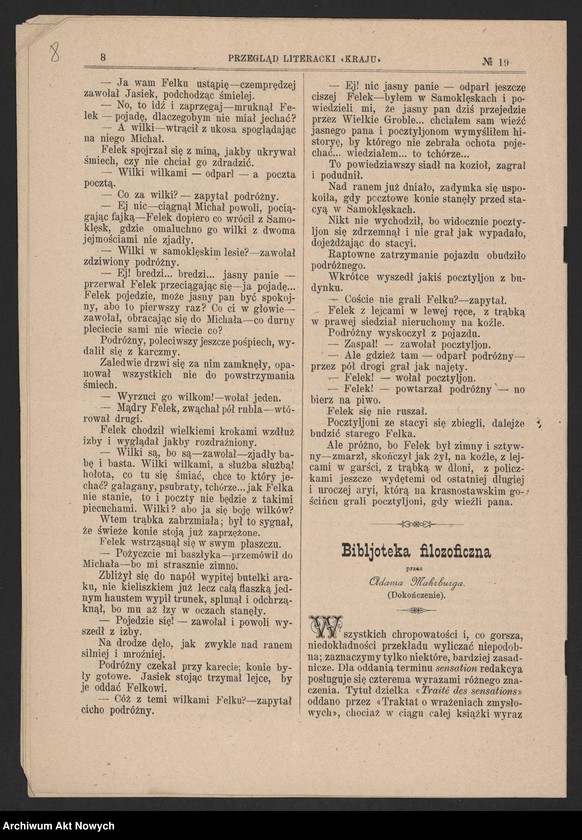 Obraz 10 z jednostki "Utwory literackie, cz. III"