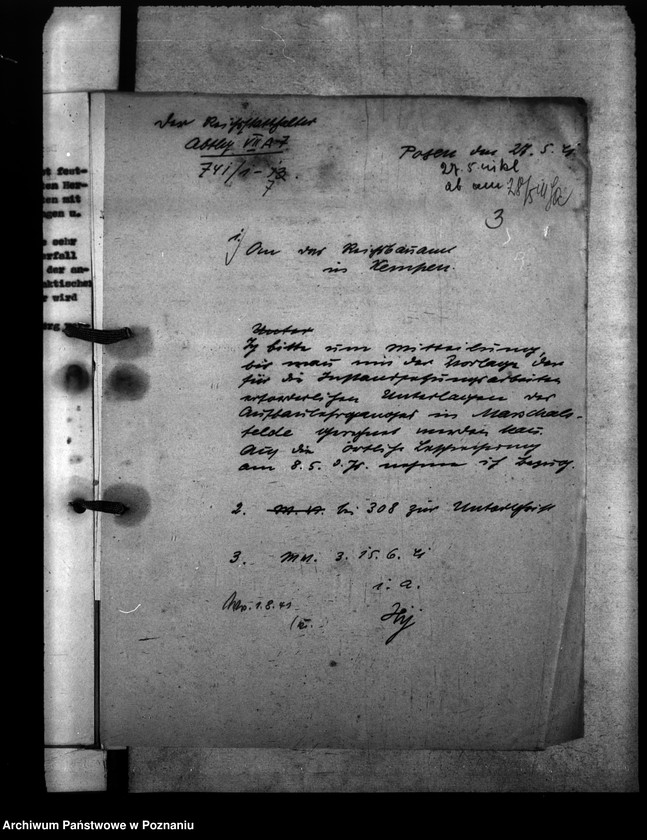 Obraz 7 z jednostki "Lehrerbildungsanstalt Marsehfelde Marszałki powiat Ostrzeszów (Zakład skonfiskowany OO. Salezjanom)"