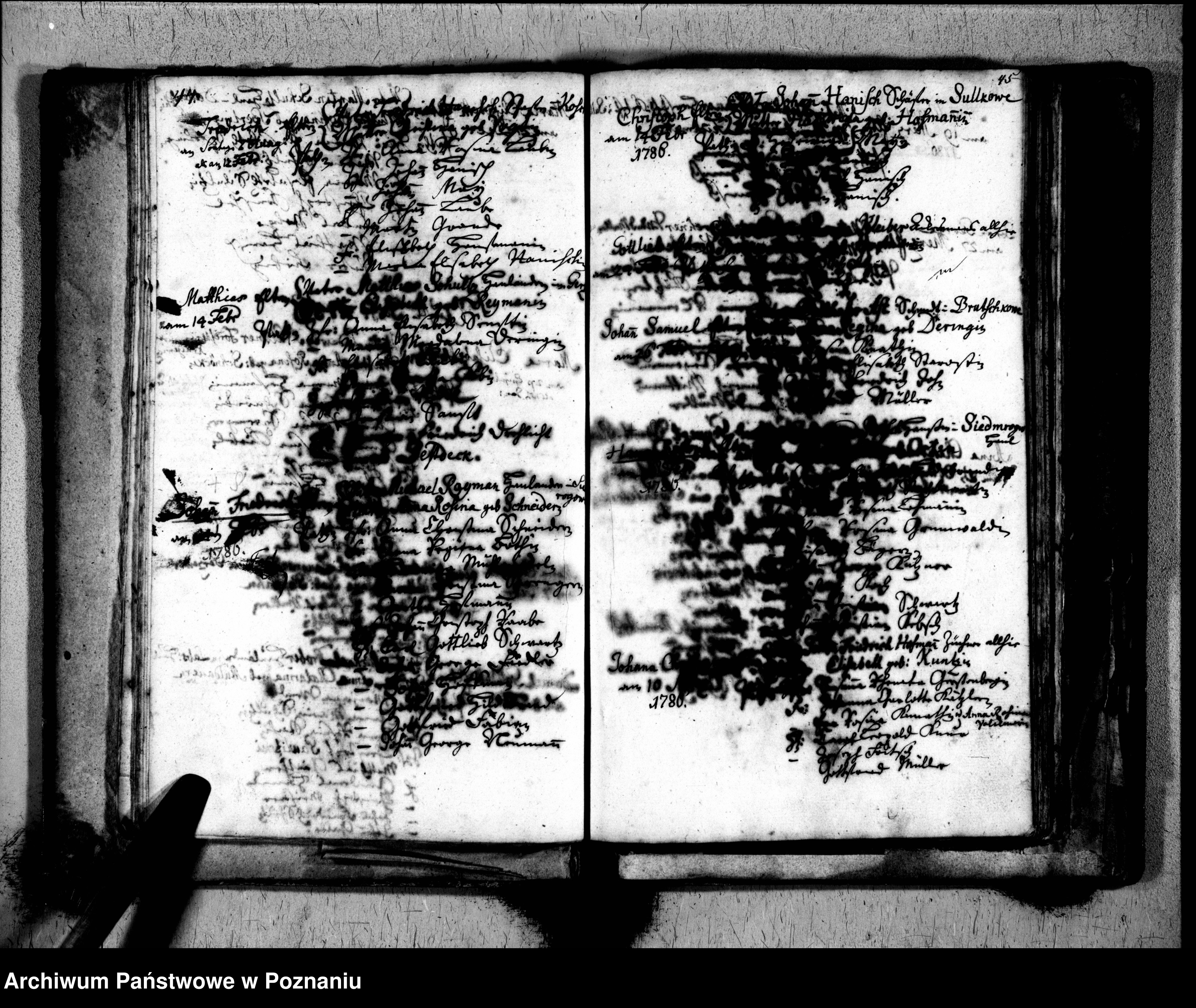 Skan z jednostki: Register der Getauften