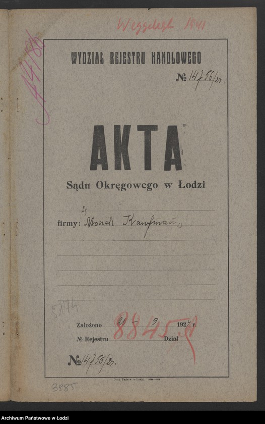 Obraz 2 z jednostki "Moszek Kaufman - sklep spożywczy"